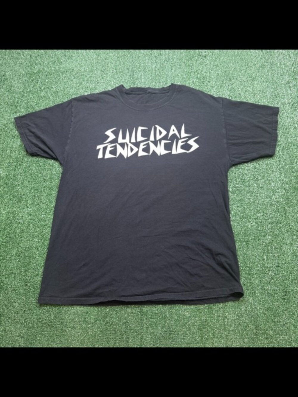 Vintage Y2k Suicidal Tendencies T Shirt Mens Size M Black Rap Tee